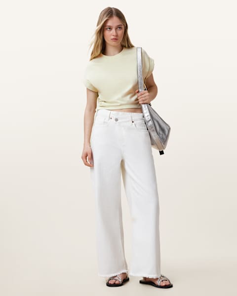 Image for Mira Cropped Drawcord T-Shirt