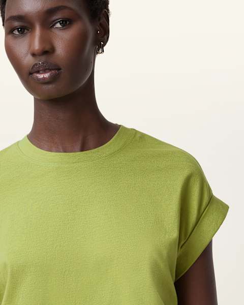 Image for Mira Cropped Drawcord T-Shirt