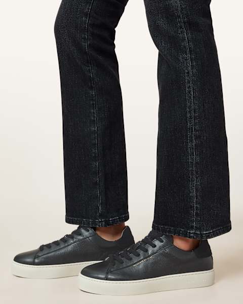 Image for Shana Low Top Leather Trainers