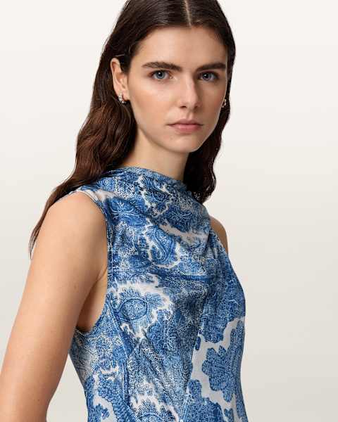 sachin and babi light blue dress Allsaints dress womens 8 main image 1