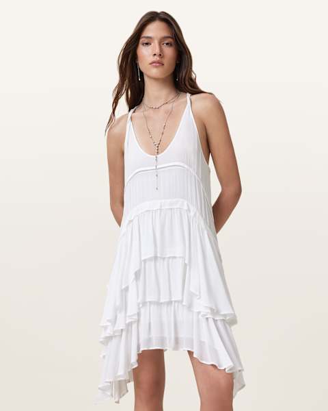 Image for Cavarly Ruffled Mini Dress