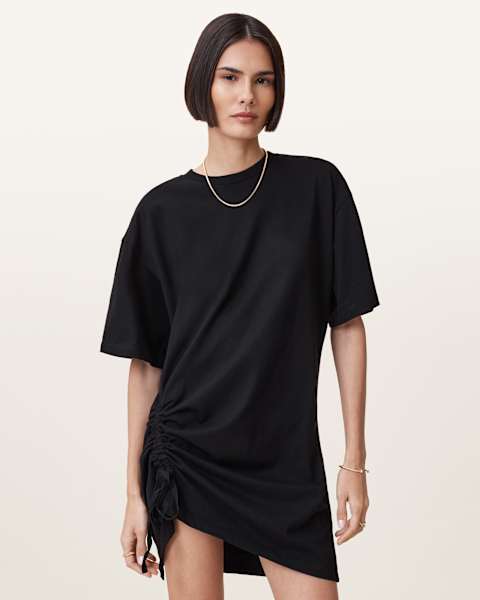 Image for Naenia Drawcord Mini T-Shirt Dress