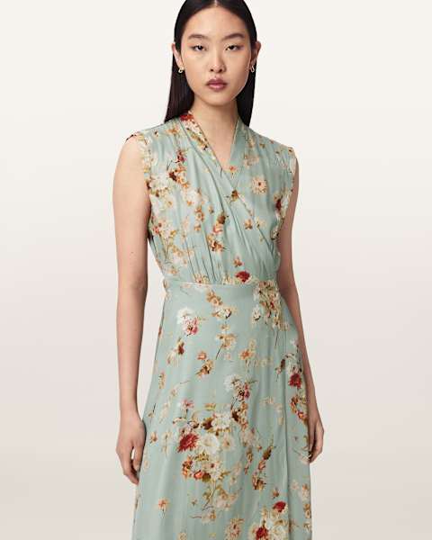 Floral Dresses | Floral Maxi and Midi Sundresses | ALLSAINTS