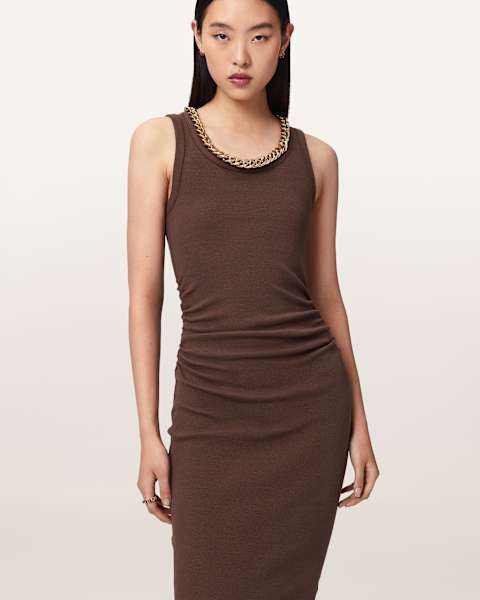 wolf gang brown dress Ritu main image 1