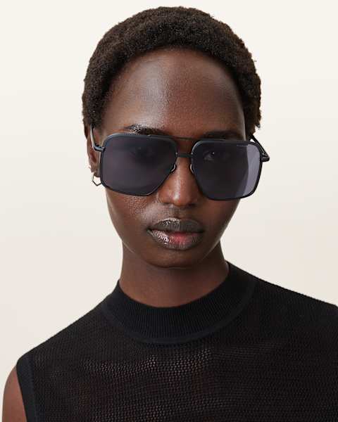 Image for Orien Square Aviator Sunglasses