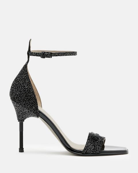 Image for Betty Sparkle Leather Sandal Heels