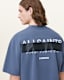 Redact Oversized Embroidered Logo T-Shirt
