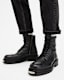 Hank Chunky Leather Boots