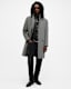 Hal Single Breasted Wool Blend Coat