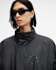 Tierra Lightweight Logo Print Parka Coat
