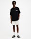 Underground Elastic Waist Logo Swim Shorts