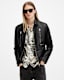 Doherty Zip Up Leather Jacket