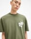 Orlando Logo Print Oversized T-Shirt