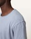 Figure Crew Neck Raw Edge T-Shirt