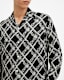 Grid Printed Long Sleeve Shirt