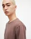Bodega Crew Neck Raw Edge T-Shirt