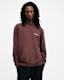 Underground Oversized Crew Neck Sweatshirt