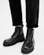 Castle Lace Up Leather Boots