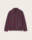Austin Checked Brushed Cardigan