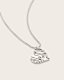 Byron Sterling Silver Heart Necklace
