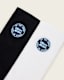 Williams X AllSaints Embroidered Socks 2 Pack
