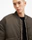 Hawk Oversized 2-In-1 Bomber Jacket