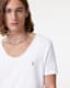 Tonic Scoop Neck Slim Ramskull T-Shirt