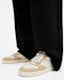 Regan Leather Low Top Trainers