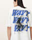 Wavy Oversized Crew Neck T-Shirt