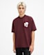Orlando Logo Print Oversized T-Shirt