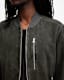 Kemble Suede Bomber Jacket