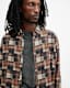 Jude Patchwork Checked Jacquard Shirt