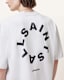Tierra Oversized Crew Neck Logo T-Shirt