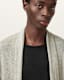 Mode Merino Wool Ramskull Open Cardigan