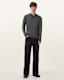 Mode Merino Long Sleeve Ramskull Polo Shirt