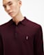 Mode Merino Long Sleeve Ramskull Polo Shirt