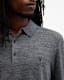 Mode Merino Long Sleeve Ramskull Polo Shirt