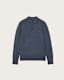 Mode Merino Long Sleeve Ramskull Polo Shirt