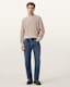 Aspen Waffle Texture Crew Neck Ramskull Jumper