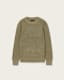 Aspen Waffle Texture Crew Neck Ramskull Jumper