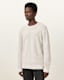 Aspen Waffle Texture Crew Neck Ramskull Jumper