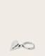 Split Heart Hoop Earring