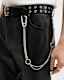 Trueno Brass Circle Carabiner Belt Chain