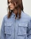 Clifton Corduroy Cropped Zip Up Jacket