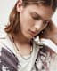 Brooks Sterling Silver Bead Necklace