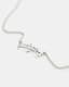 Phang Sterling Silver Logo Necklace