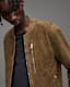 Kemble Suede Bomber Jacket