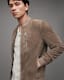 Kemble Suede Bomber Jacket