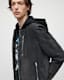 Troy Suede Bomber Jacket
