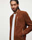 Kemble Suede Bomber Jacket